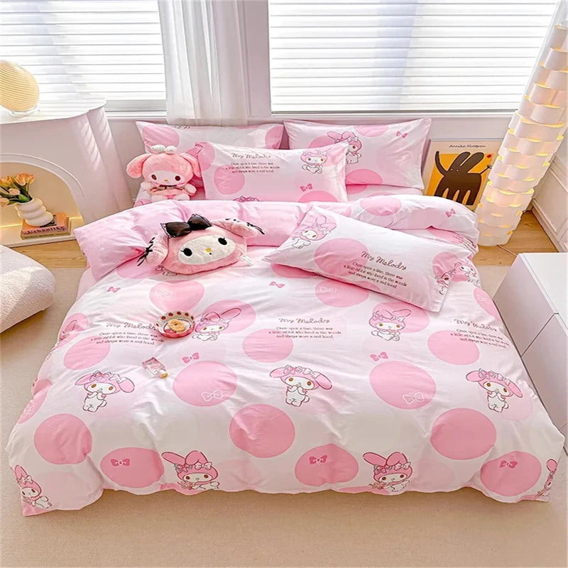 Kawaii Cinnamoroll Duvet Cover Pillowcase Bedding Set - Image 9