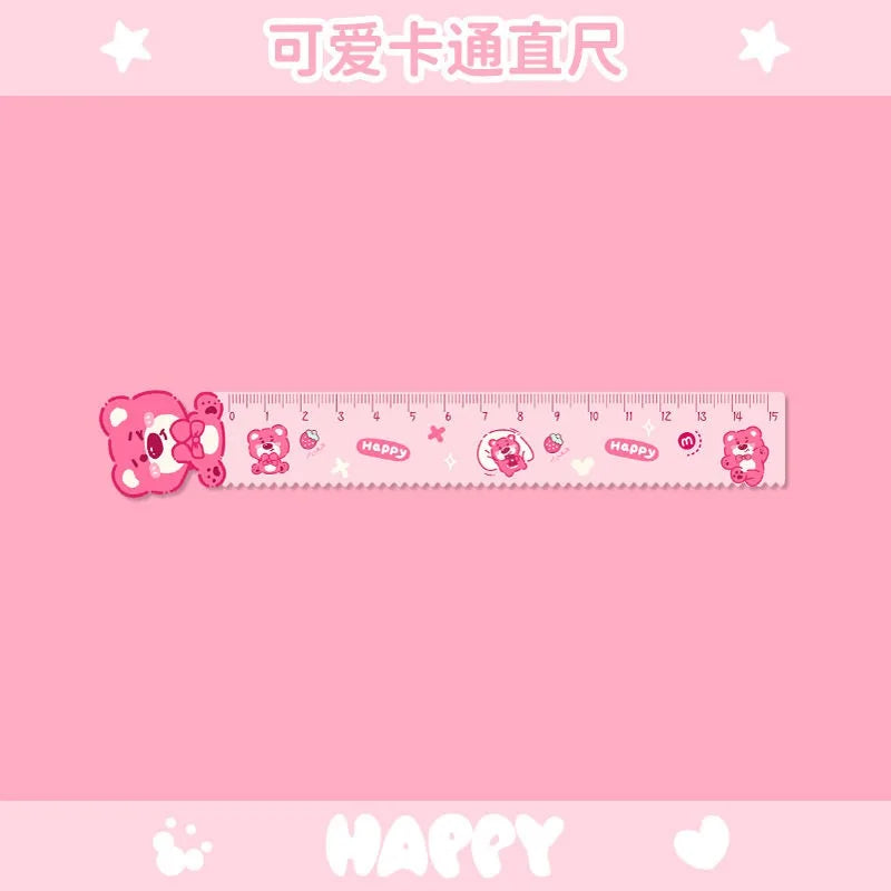 Sanrio Kuromi & Hello Kitty Multifunctional Acrylic Wave Ruler - Image 5