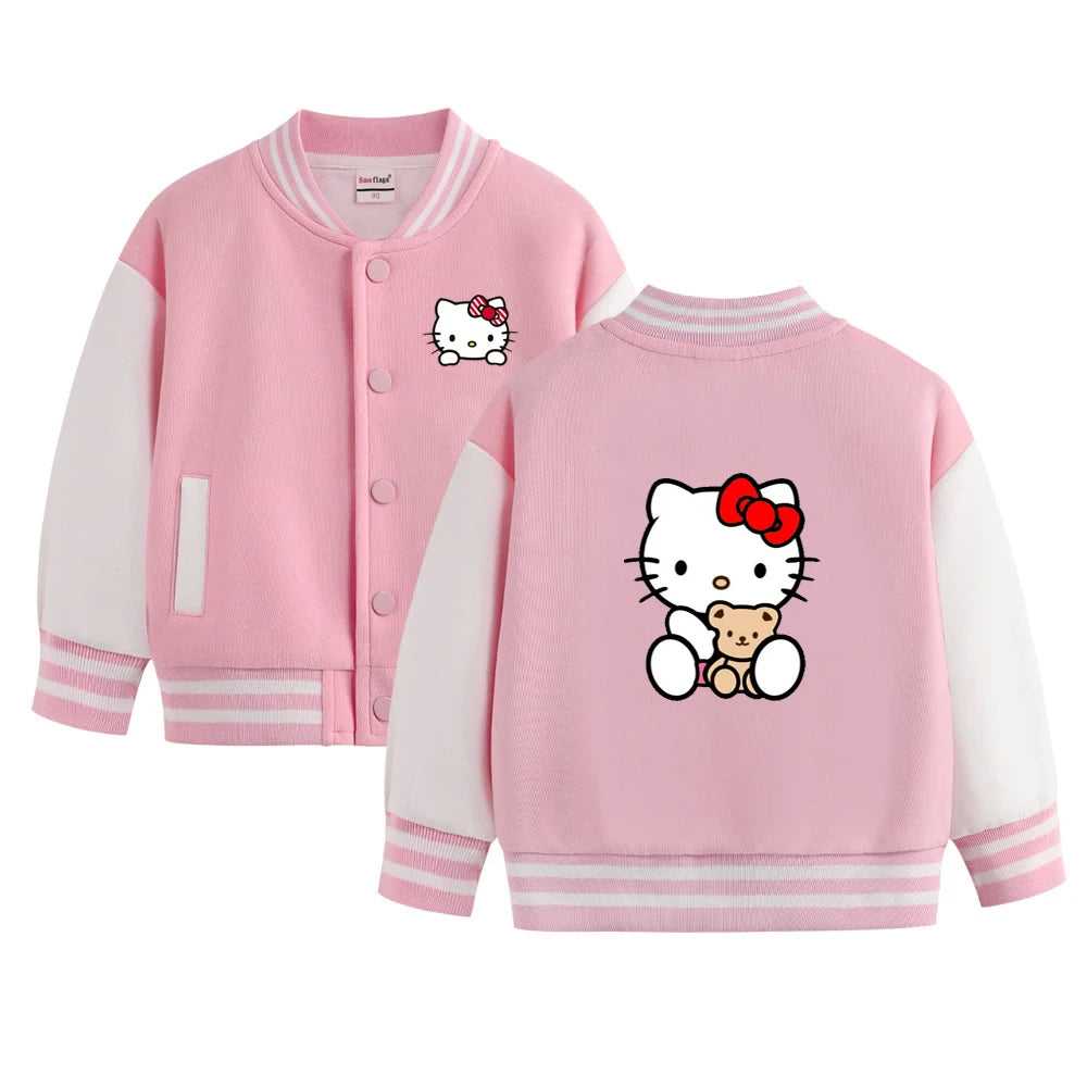New Sanrio Kids Baseball Jacket - Image 22