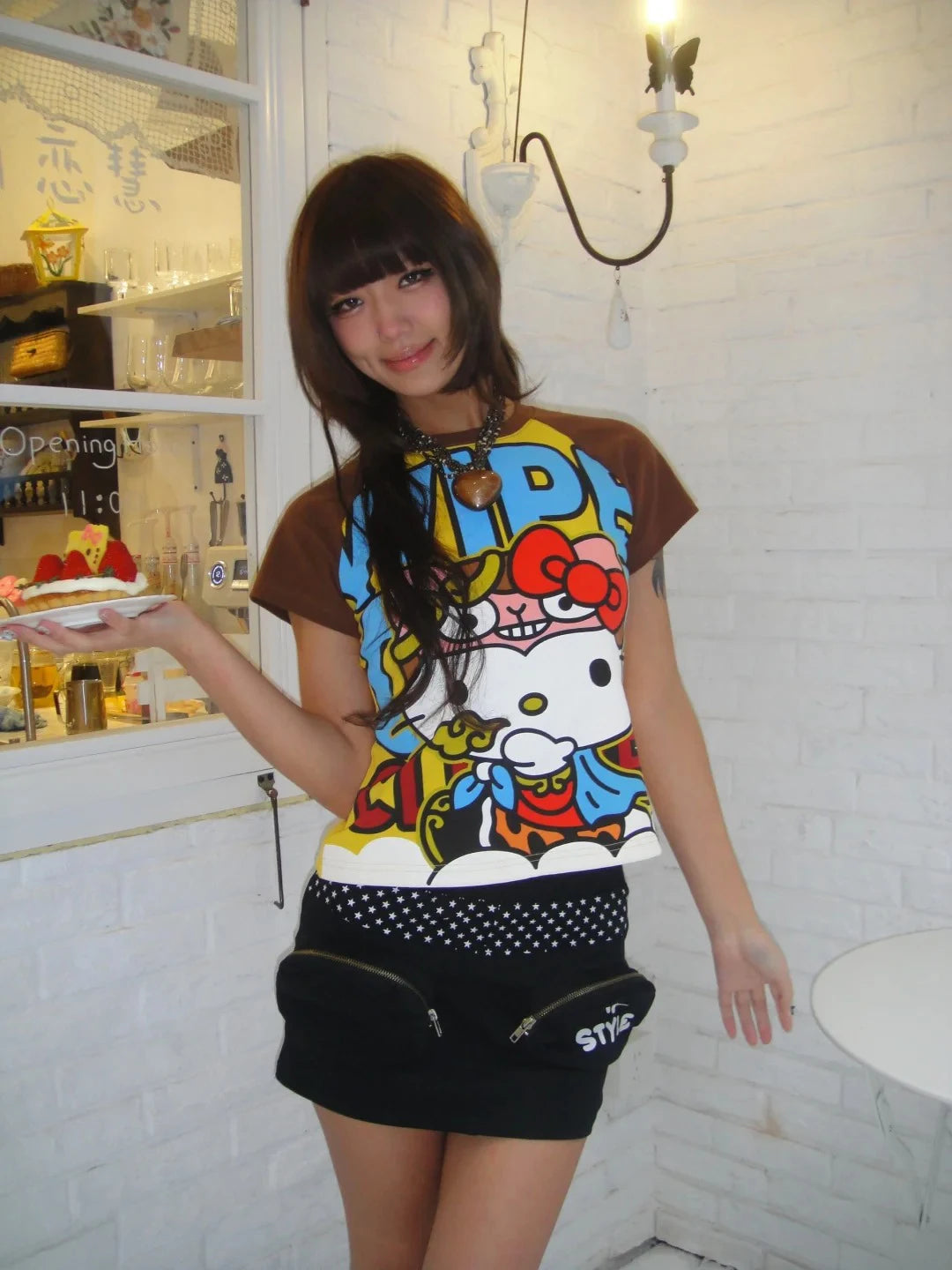 Sanrio Hello Kitty Y2K Short Sleeve T-Shirt - Image 3