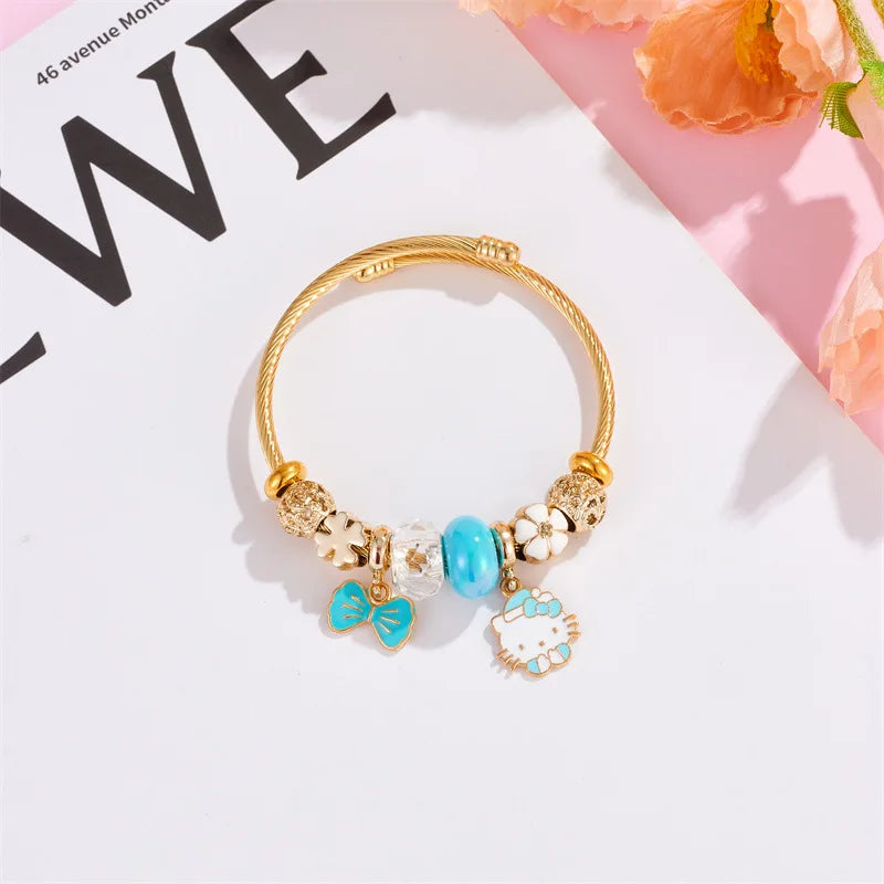 Sanrio Hello Kitty Bowknot Charm Bracelet - Image 9