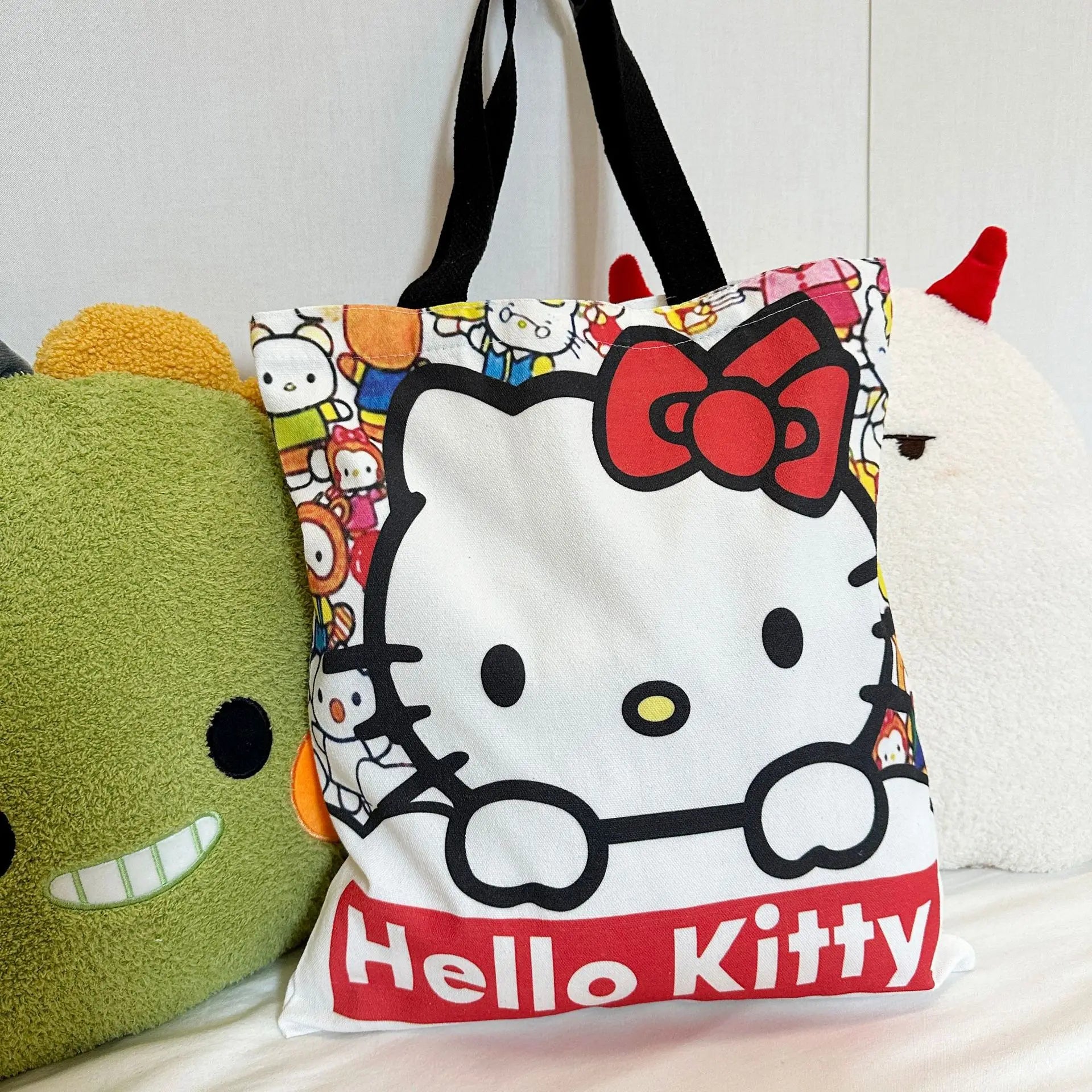 Anime Sanrio Hello Kitty Canvas Tote Bag - Image 8