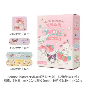 Sanrio 40Pcs Hello Kitty Strawberry Bandages Kit