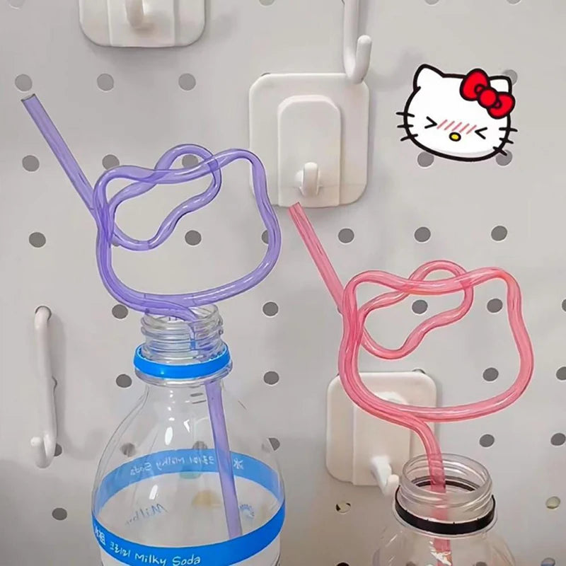 Sanrio Kitty Colorful Straw Set - Image 5
