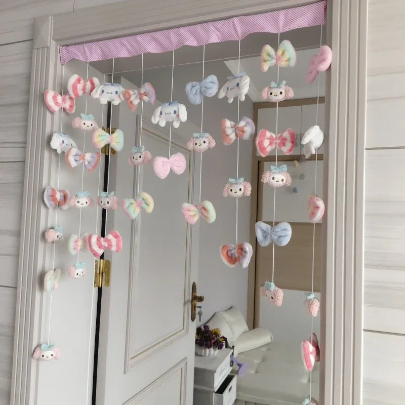 New Sanrio My Melody & Cinnamoroll Door Curtain - Image 3
