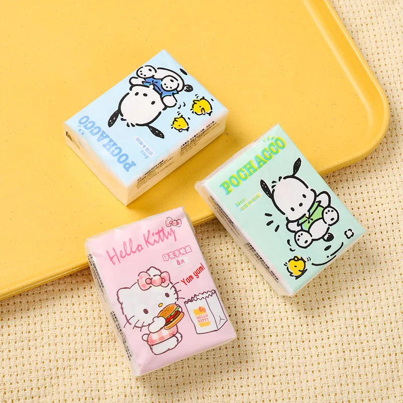 9pcs Hello Kitty & Sanrio Tissue Set - Image 4