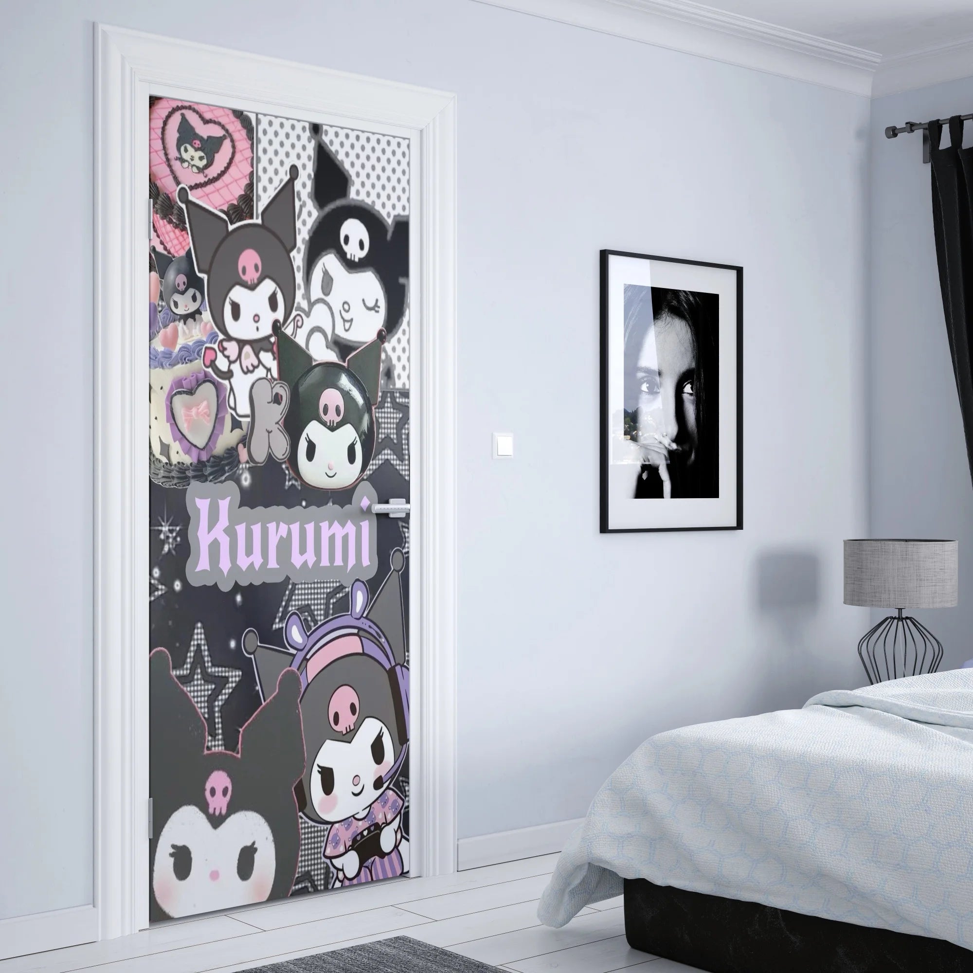 Kawaii Sanrio Anime Wall Sticker - Image 30
