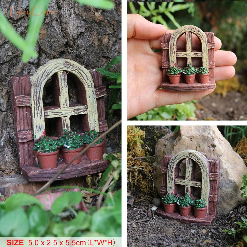 Miniature Fairy Garden Metal Table & Chairs Set - Image 35