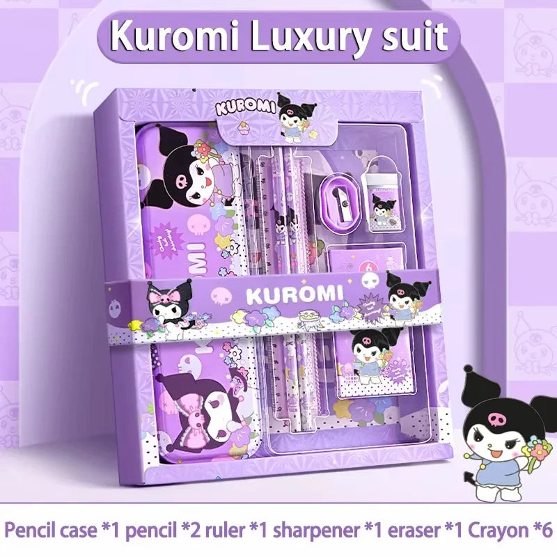 Kuromi, My Melody & Cinnamoroll Stationery Gift Box - Image 2