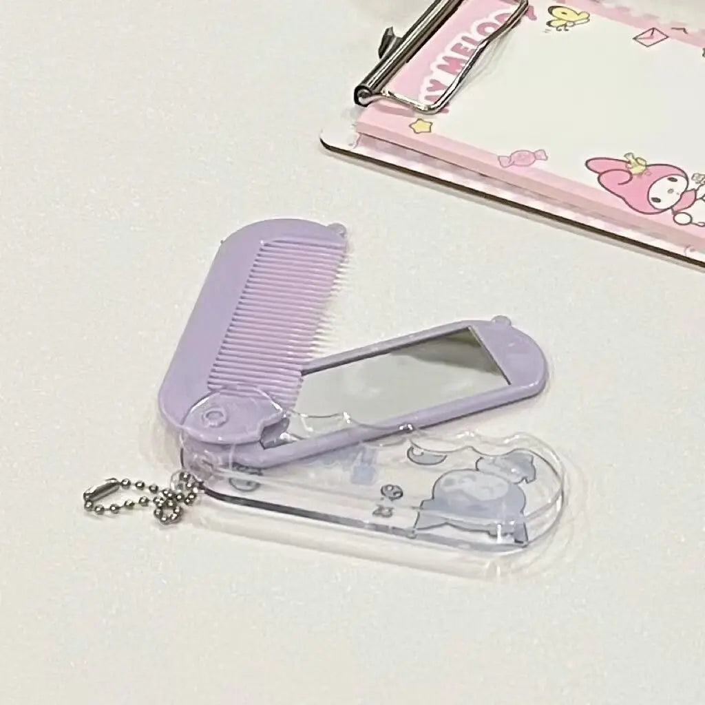 Sanrio Kuromi Comb & Mirror Combination - Image 5