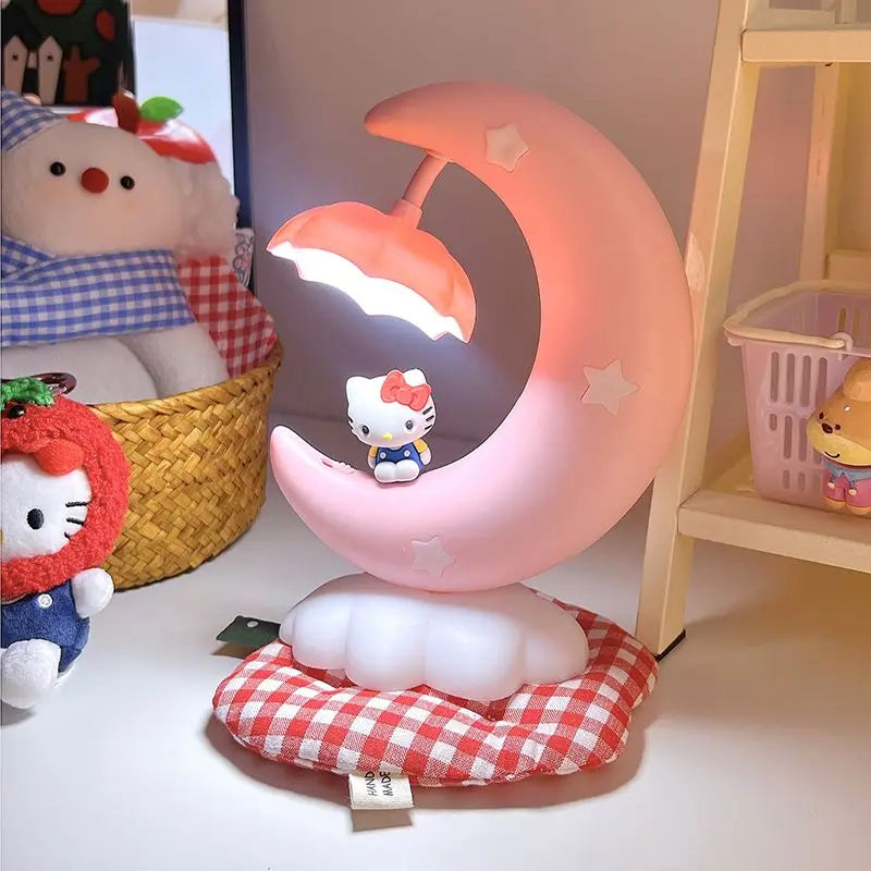 Cute Moon Hello Kitty Night Light - Image 7