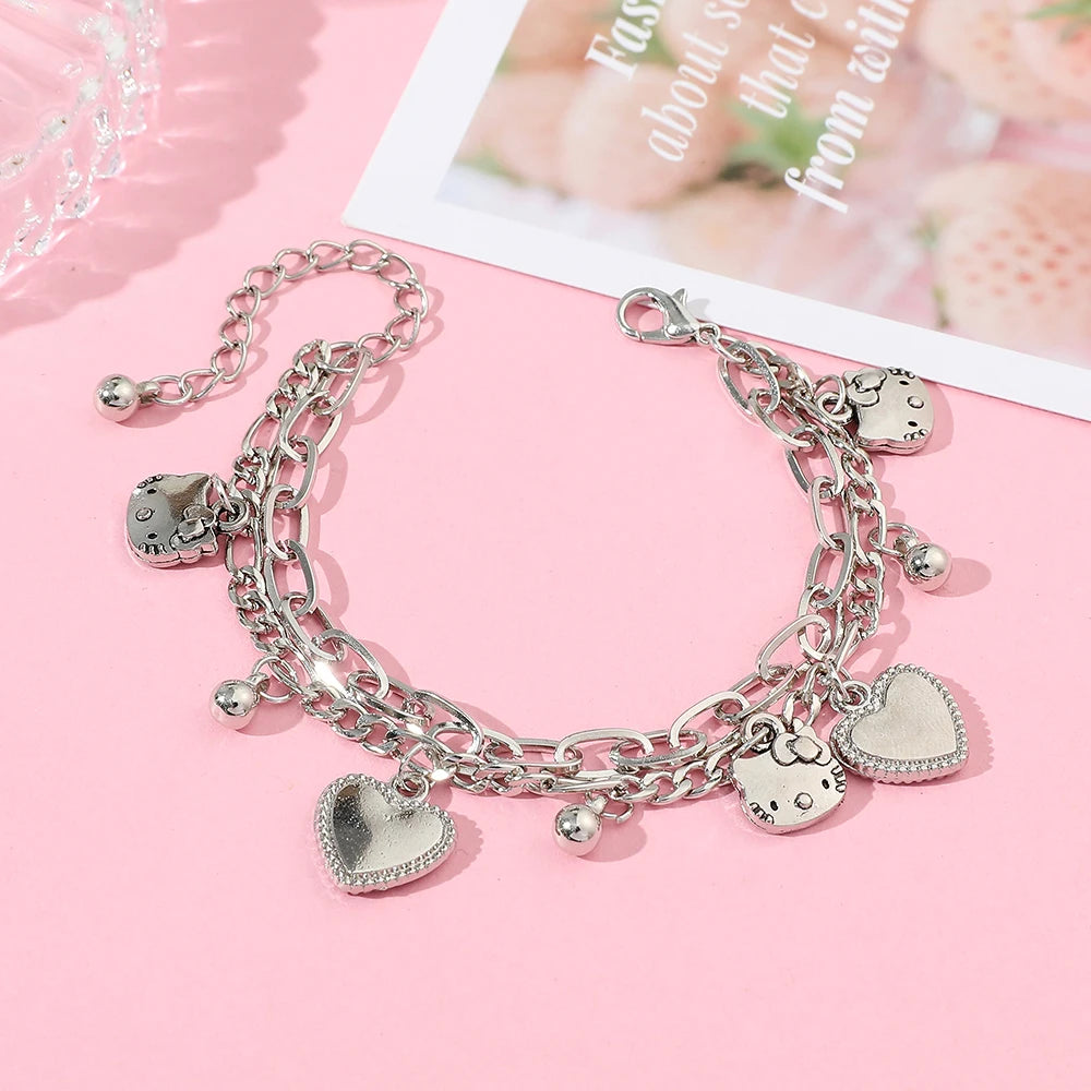 Sanrio Kawaii Hello Kitty Bracelet - Image 3
