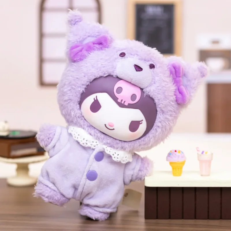 Authentic Toptoy Sanrio Velvet Plush Latte Baby Series Blind Box - Image 4