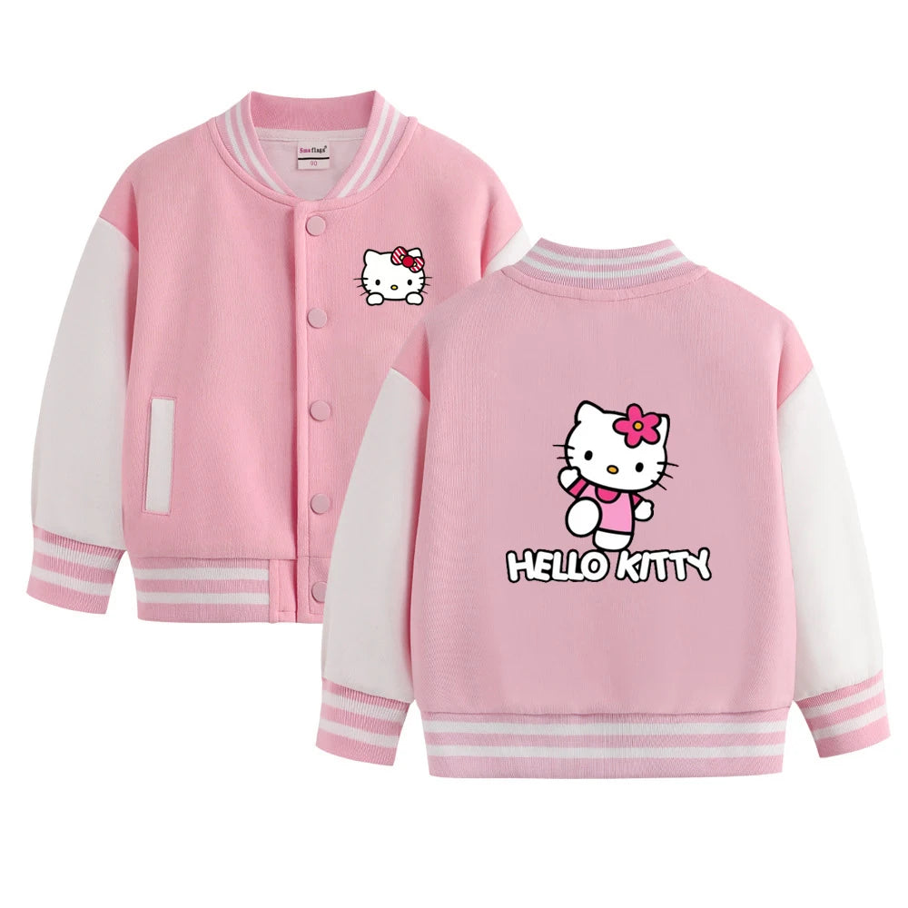 New Sanrio Kids Baseball Jacket - Image 35