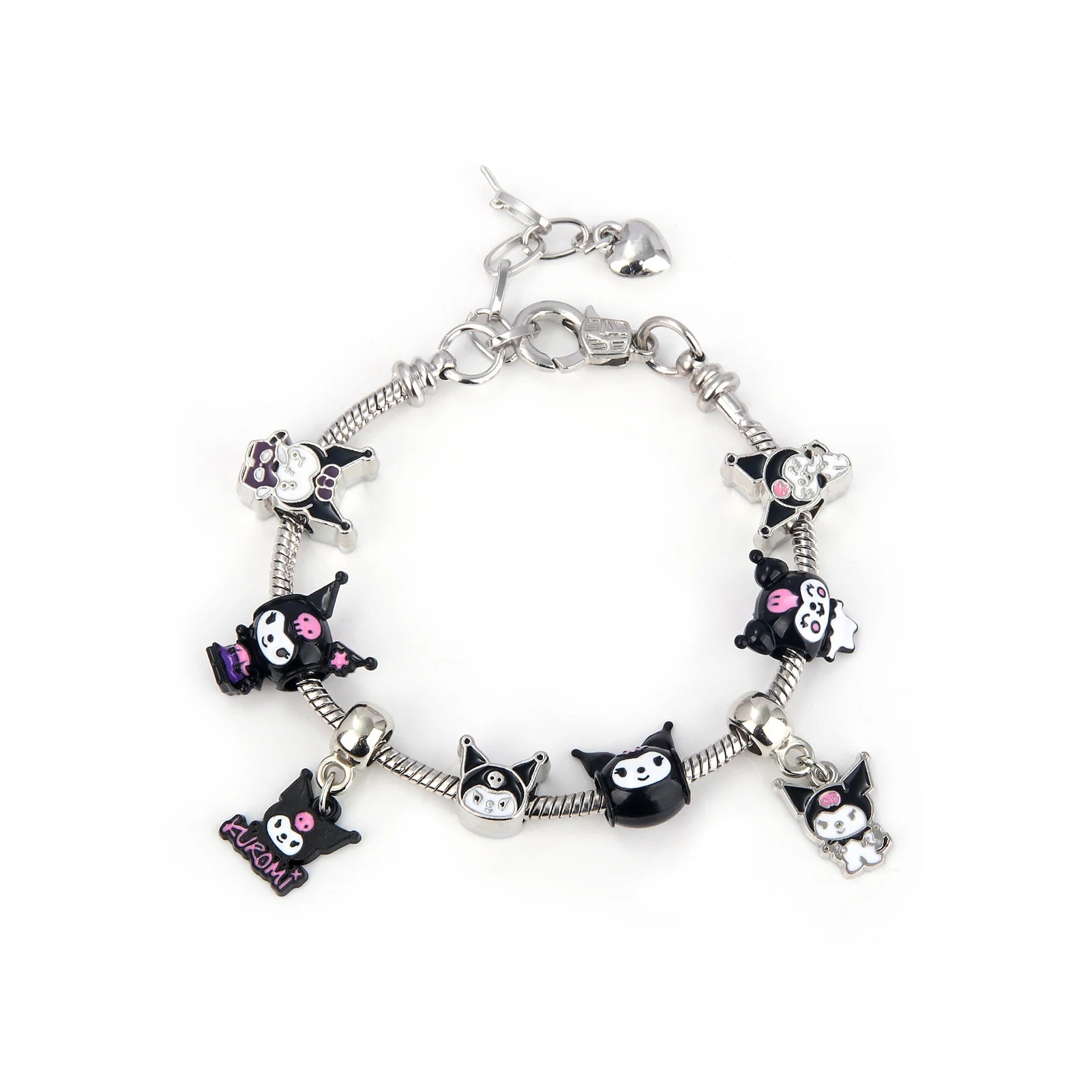 Kawaii Sanrio Pink Hello Kitty & Melody Bracelet - Image 8