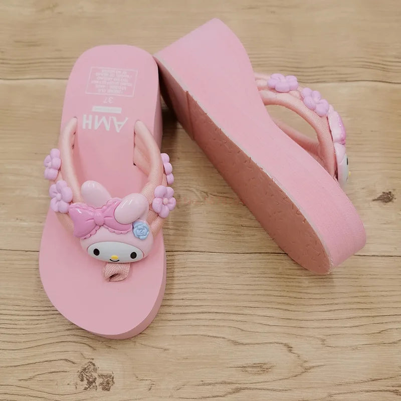 Sanrio Hello Kitty & Melody Trend Flip Flops - Image 6