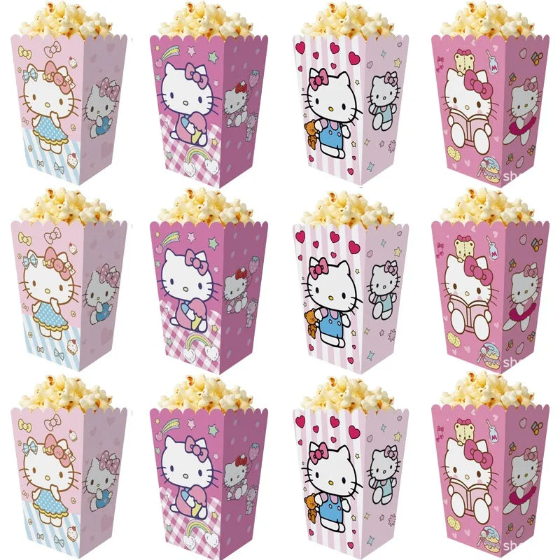 12Pcs Sanrio Hello Kitty Themed Candy Boxes