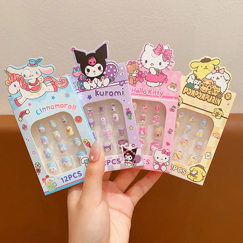 Sanrio Cartoon Children’s Nail Patches - Image 2