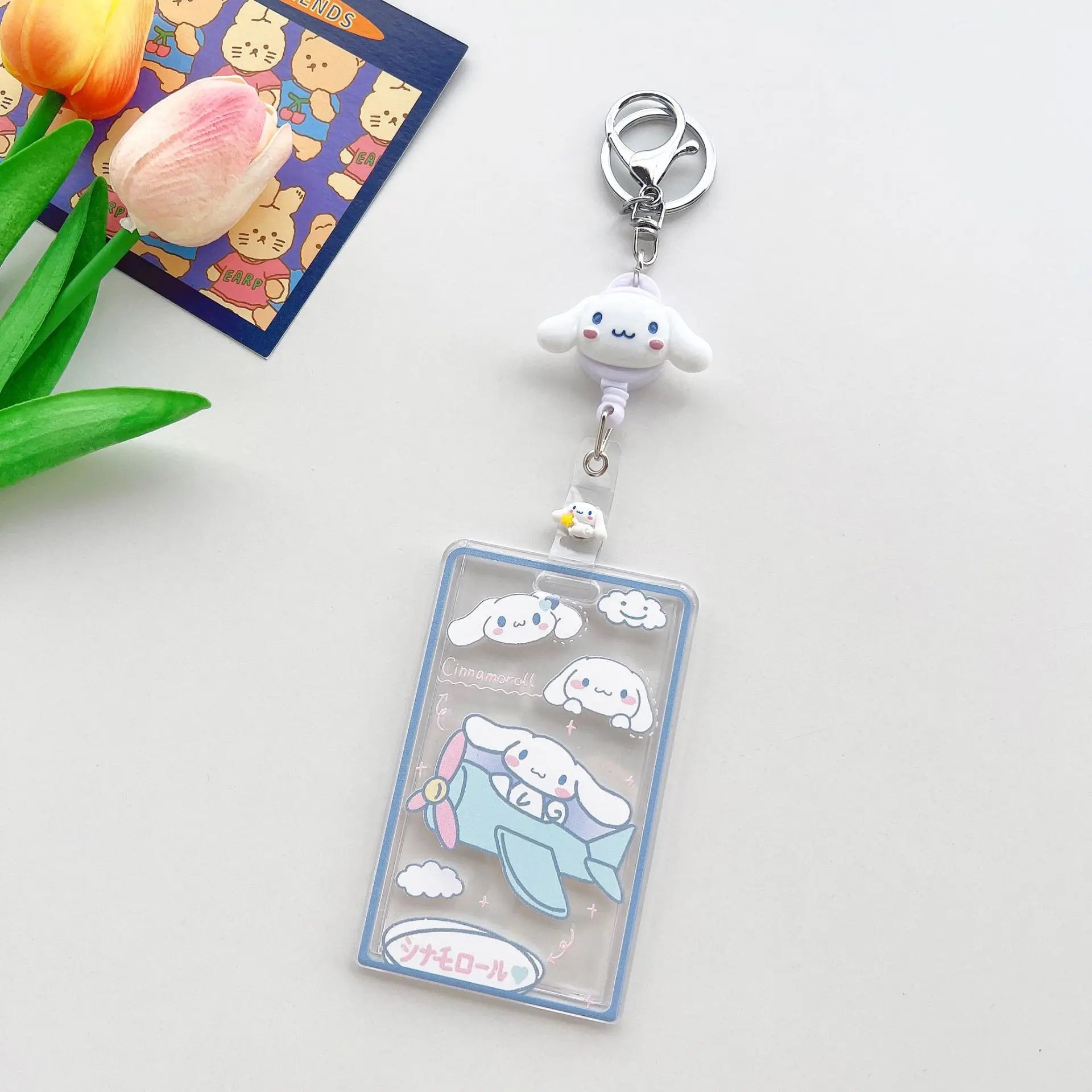 New Sanrio Hello Kitty Retractable Card Holder - Image 5