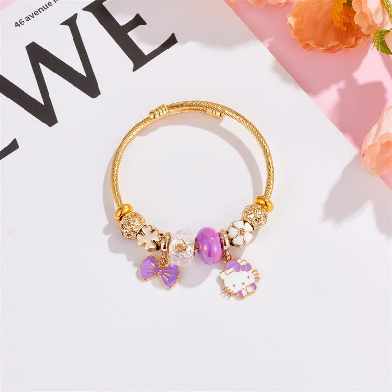 Sanrio Hello Kitty Bowknot Charm Bracelets - Image 9
