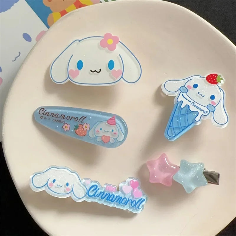 Sanrio Cinnamoroll Hairpin for Girls - Image 3