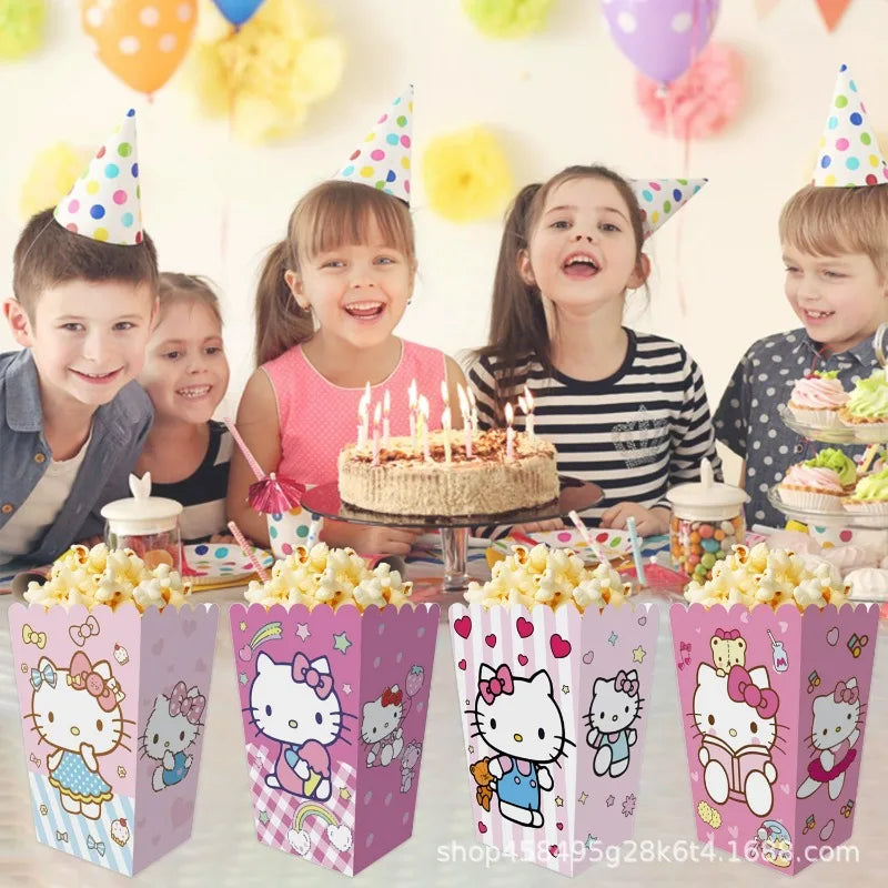 12Pcs/Set Sanrio Hello Kitty Theme Candy & Snack Boxes - Image 5